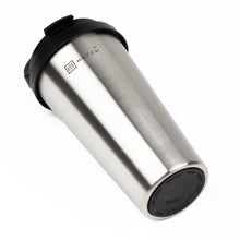 Stainless Steel Travel Coffee Mug - Black Lid (500mL)