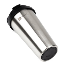 Stainless Steel Travel Coffee Mug - Black Lid (500mL)