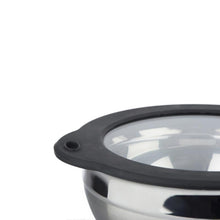 3-Piece Mixing Bowl Set with Silicone Sealed Glass Lids