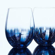 Water Glass Set of 2 (Blue)