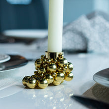 Magnetic Bubble Candle Holder (Gold)
