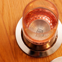 Stainless Steel Hutch Logo Coasters Set of 4