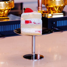 Single Tier Stainless Steel Tiered Serving Stand