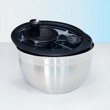 24CM Salad Spinner With Glass Lid