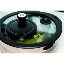 24CM Salad Spinner With Glass Lid