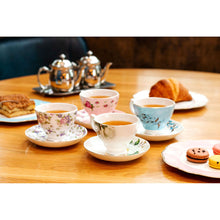 Fine Bone China Tea Cup Set of 8 (Floral)