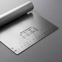 Dough Scraper with Metric / Imperial Calibration