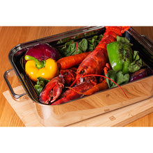 Stainless Steel Stovetop Steamer & Roasting Pan