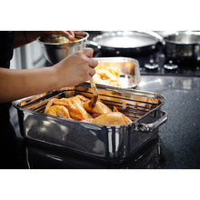 Stainless Steel Stovetop Steamer & Roasting Pan