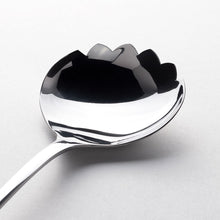 Salad Serving Set with Palm Shaped Handle