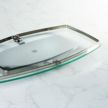 Tempered Glass Cheese Tray