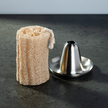 Cleaning Set 2 pieces (Natural Loofah on Stand)