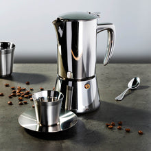 Double Wall Stainless Steel Espresso Cup with Saucer (80mL)