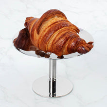 Single Tier Stainless Steel Tiered Serving Stand