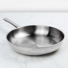 Classic Stainless Steel Frying Pan with Hollow Handle