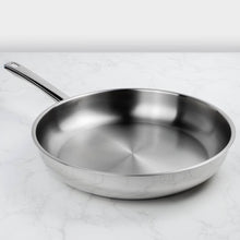 Classic Stainless Steel Frying Pan with Hollow Handle