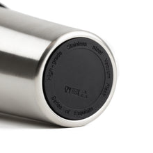 Stainless Steel Travel Coffee Mug - Black Lid (500mL)