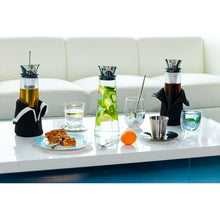 1L Glass Fridge Carafe With Silicon Sealed Pouring Spout