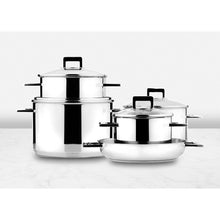 Urbane 9 Piece Stainless Steel Cooking Set