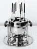6-Piece Stainless Steel Fondue Set