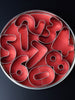 Numeric Mini Cookie Cutters Set of 9