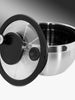24CM Salad Spinner With Glass Lid