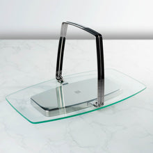 Tempered Glass Cheese Tray