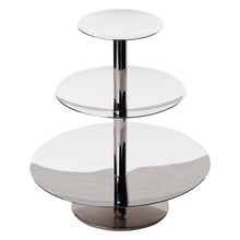 3-Tier Stainless Steel Tiered Serving Stand