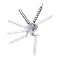 Moda Stainless Steel Garlic Press with Auto Scraping Bar