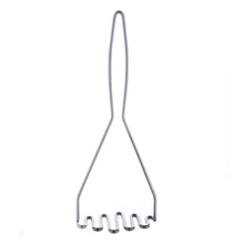 Zigzag Potato Masher with Solid One-Piece Bowed Wire Handle