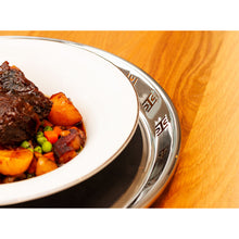 Silicone Lined Stainless Steel Serving Platter