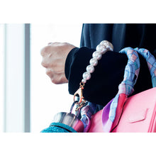 Rhinestone Vacuum Drinking Bottle - Aqua (300mL)