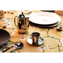 Double Wall Stainless Steel Double Espresso Cup with Saucer (160mL)