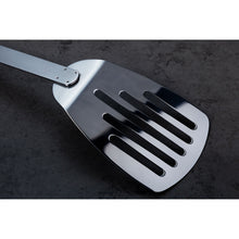 Slotted Turner With Hooked Handle