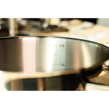 Urbane Stainless Steel Low Casserole Pot