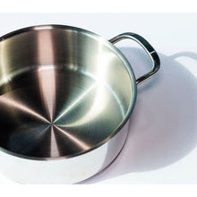 Contempo Stainless Steel Low Casserole Pot