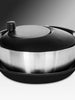 24CM Plastic Salad Spinner With 28.5CM S/S Storage Bowl and Cover