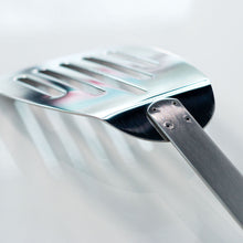 Slotted Turner With Hooked Handle