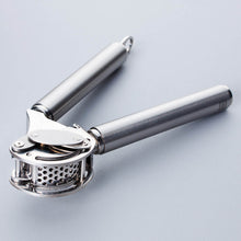 Moda Stainless Steel Garlic Press with Auto Scraping Bar