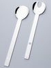 Salad Serving Set with Solid Straight Handle