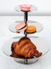 3-Tier Stainless Steel Tiered Serving Stand
