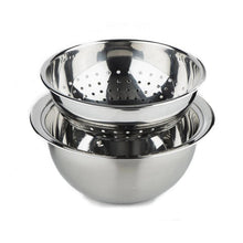 Stainless Steel Bowl & Colander Set (24cm)