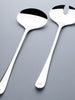 Salad Serving Set with Solid Curved Handle